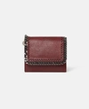 Stella Mccartney - Falabella Small Flap Wallet In Ruby