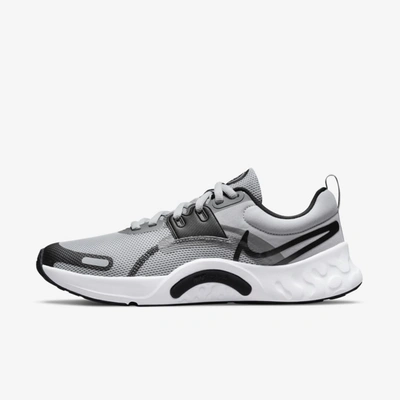 Nike Men's Renew Retaliation Tr 3 Training Shoes In Wolf Grey/smoke Grey/white/black