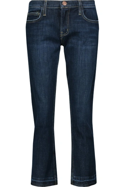 Current Elliott The Cropped Mid-rise Skinny Jeans