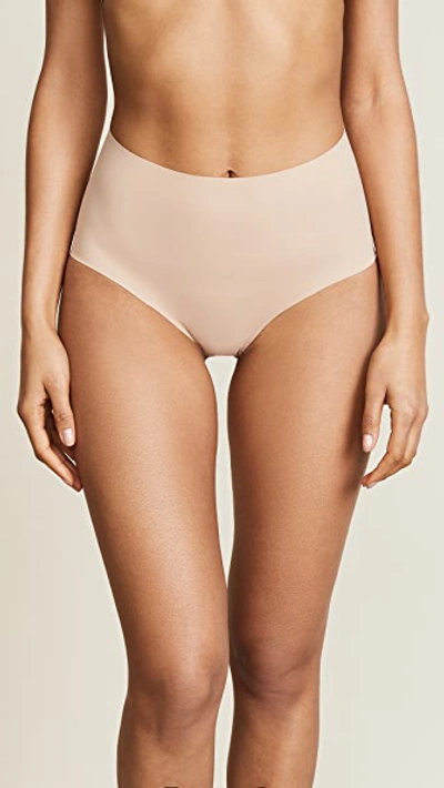 Commando Classic High Rise Panties In Almond