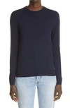 Partow Greta Virgin Wool Sweater In Navy