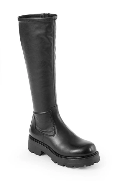 Vagabond Shoemakers Cosmo 2.0 Knee High Boot In Black