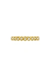 Sethi Couture Regency Diamond Band Ring In Yellow Gold