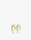 Shaun Leane Talon Mini Yellow Gold-plated Vermeil Silver Earrings In Yellow Gold Vermeil