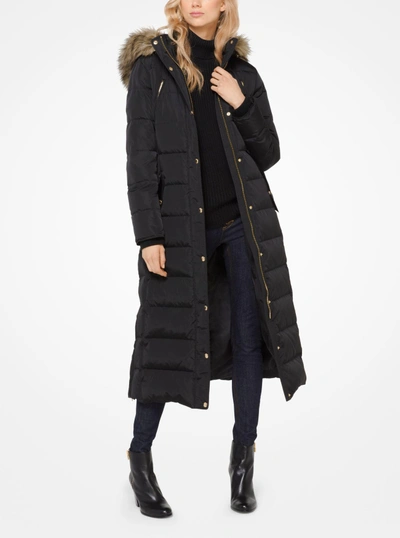 Michael Kors Quilted Down Parka In Black | ModeSens
