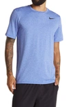 Nike Dri-fit Static Training T-shirt In Blue