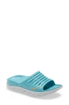 Hoka One One Ora Recovery Sport Slide In Turquoise