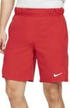 Nike Men's Court Dri-fit Victory 9" Tennis Shorts In Red