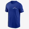 Nike Men's Buffalo Bills Local Phrase T-shirt In Royal
