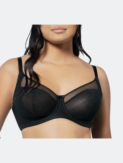 Parfait Paige Bra Underwired Full Cup Unlined Bra, Black