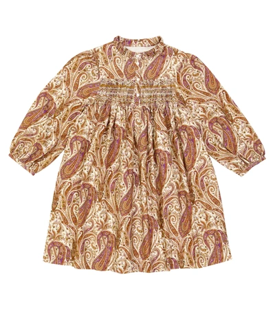 green emerald velvet dress Bonpoint Gold Jacquard Waisted YAM Dress  Ladida