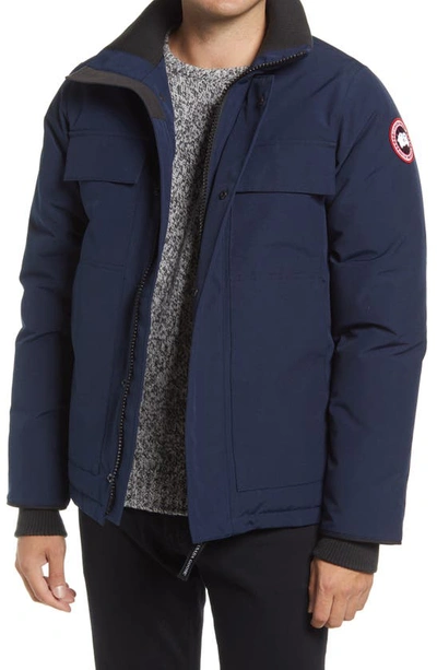 Canada Goose Forester Slim Fit Jacket In Atlantic Nvy-bleu Mar Atlan