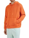 Atm Anthony Thomas Melillo Terry Hoodie Sweatshirt In Clementine
