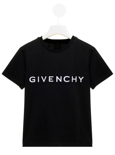 Givenchy T-shirt With Logo In Black