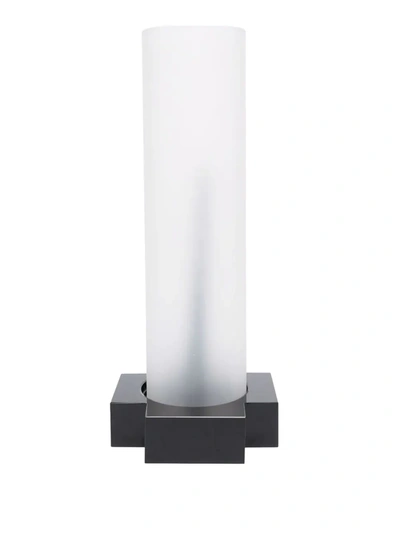 Ann Deumelemeester X Serax Fall Cross-shaped Glass Candleholder In Schwarz