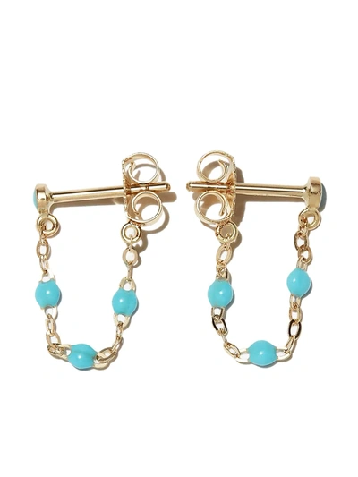 Gigi Clozeau 18kt Yellow Gold Classic Gigi Turquoise Earrings