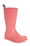 Hunter Original Play Tall Waterproof Rain Boot In Pink Shiver