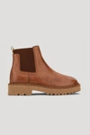 Hogan Chelsea Boots Brown