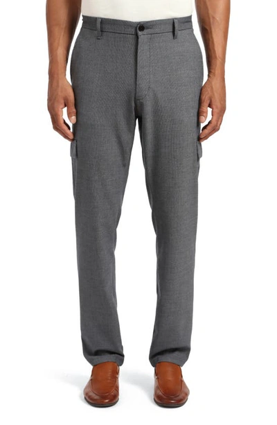 34 Heritage Verona Smart Straight Leg Cargo Chinos In Navy Smart Sporty