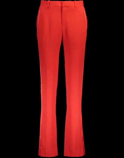 Givenchy Cady Stretch Tux Pant In Red