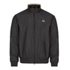 Fred Perry Brentham Track Jacket In Black