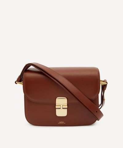 Apc Grace Small Leather Cross-body Bag