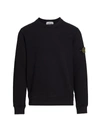 Stone Island Core Fleece Sweatshirt In Black