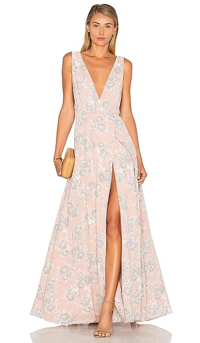 Lovers & Friends Lovers + Friends Leah Gown In Floral
