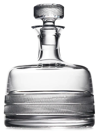 Ralph Lauren Remy Glass Decanter In Clear
