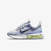 Nike Kids' Big Girls Air Max 2021 Casual Sneakers From Finish Line In Ghost,ashen Slate,obsidian Mist,obsidian