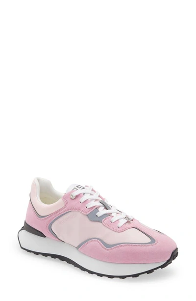 Givenchy Men's Giv Mix-leather Runner Sneakers In Baby Pink - Main Image