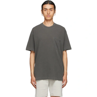 John Elliott Interval Short-sleeved T-shirt In Grey