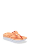 Hoka One One Ora Recovery Flip Flop In Cantelope/ Fiesta