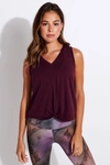 Onzie Knot Front Tank Top In Multicolour