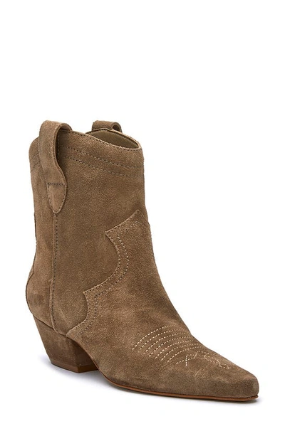 Matisse Arlo Western Bootie In Taupe