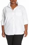 Pari Passu Oxford Button-front Shirt In White