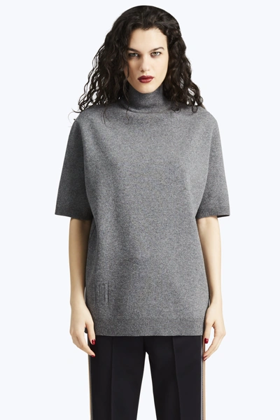 Marc Jacobs Short Sleeved Pullover With Wool And Cotton