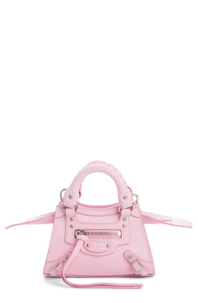 Balenciaga Candy Pink Neo Classic City Small Leather Tote Bag