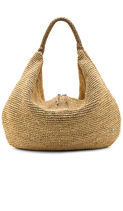 Florabella Villahermosa Lux Tote In Natural & Gold