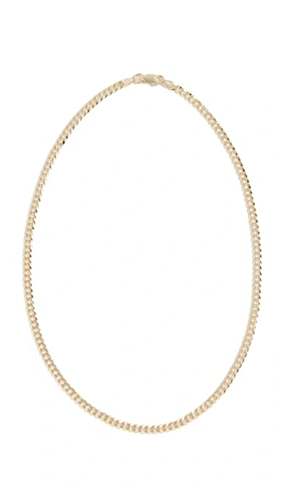 Adinas Jewels Extra Flat Cuban Chain Necklace