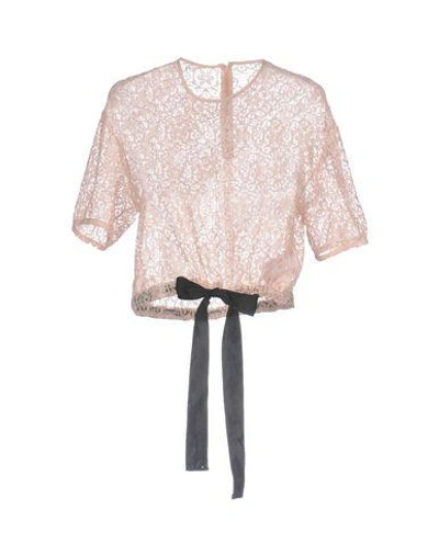Red Valentino Blouses In Skin Color