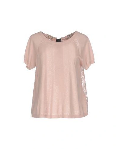 Red Valentino Sweater In Light Pink