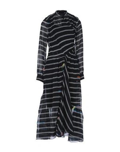 Preen By Thornton Bregazzi 3/4 Length Dresses In Black