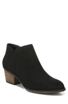 Lifestride Blake Bootie In Black Microfiber