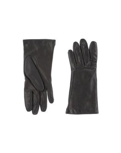 Dondup Gloves In Black