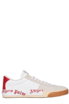 Palm Angels New Vulcanized Suede / Calf Lea White Red