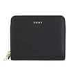 Dkny Bryant Carryall Zip-around Wallet, Created For Macy's In Black