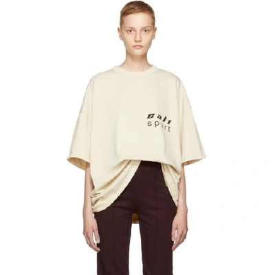 Yeezy Cali Sport Cotton-jersey T-shirt Season 5 In Beige