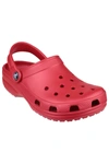 Crocs Classic Womens/ladies Clogs In Red
