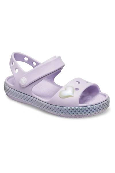 Crocs Childrens/kids Imagination Sandals (lavender) In Purple